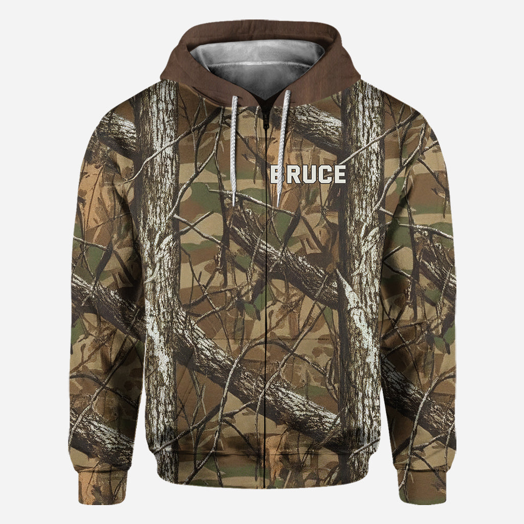 Zéro dollar donné - T-shirt de chasse personnalisé intégral