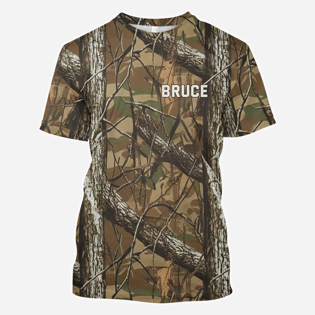 Zéro dollar donné - T-shirt de chasse personnalisé intégral