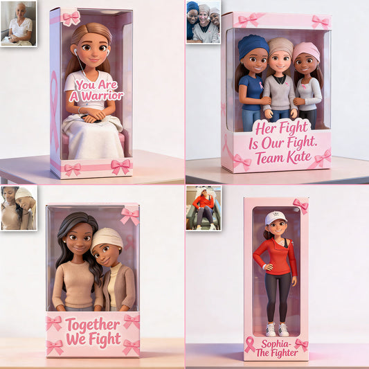 Sensibilisation au cancer du sein - Plaque acrylique personnalisée de sensibilisation au cancer du sein