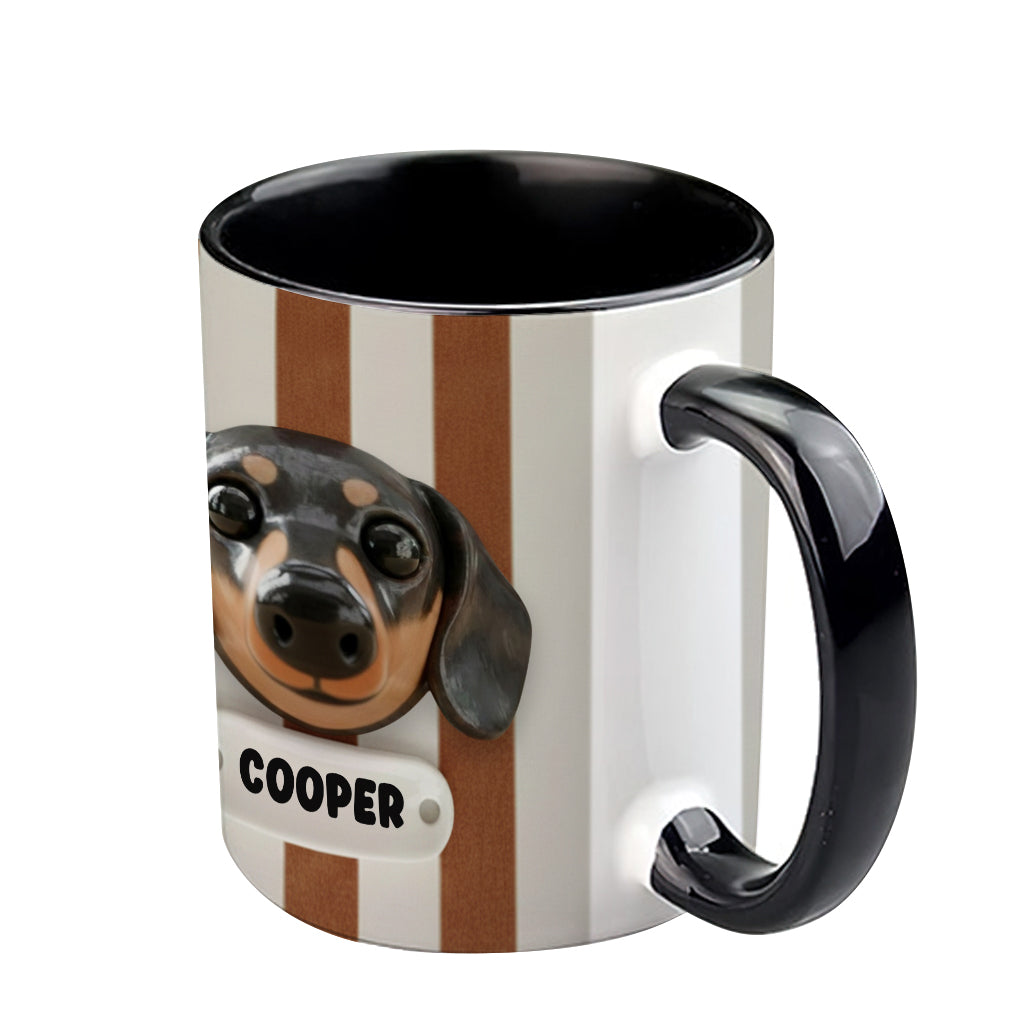 Beautiful Animals - Personalized Dog Accent Mug