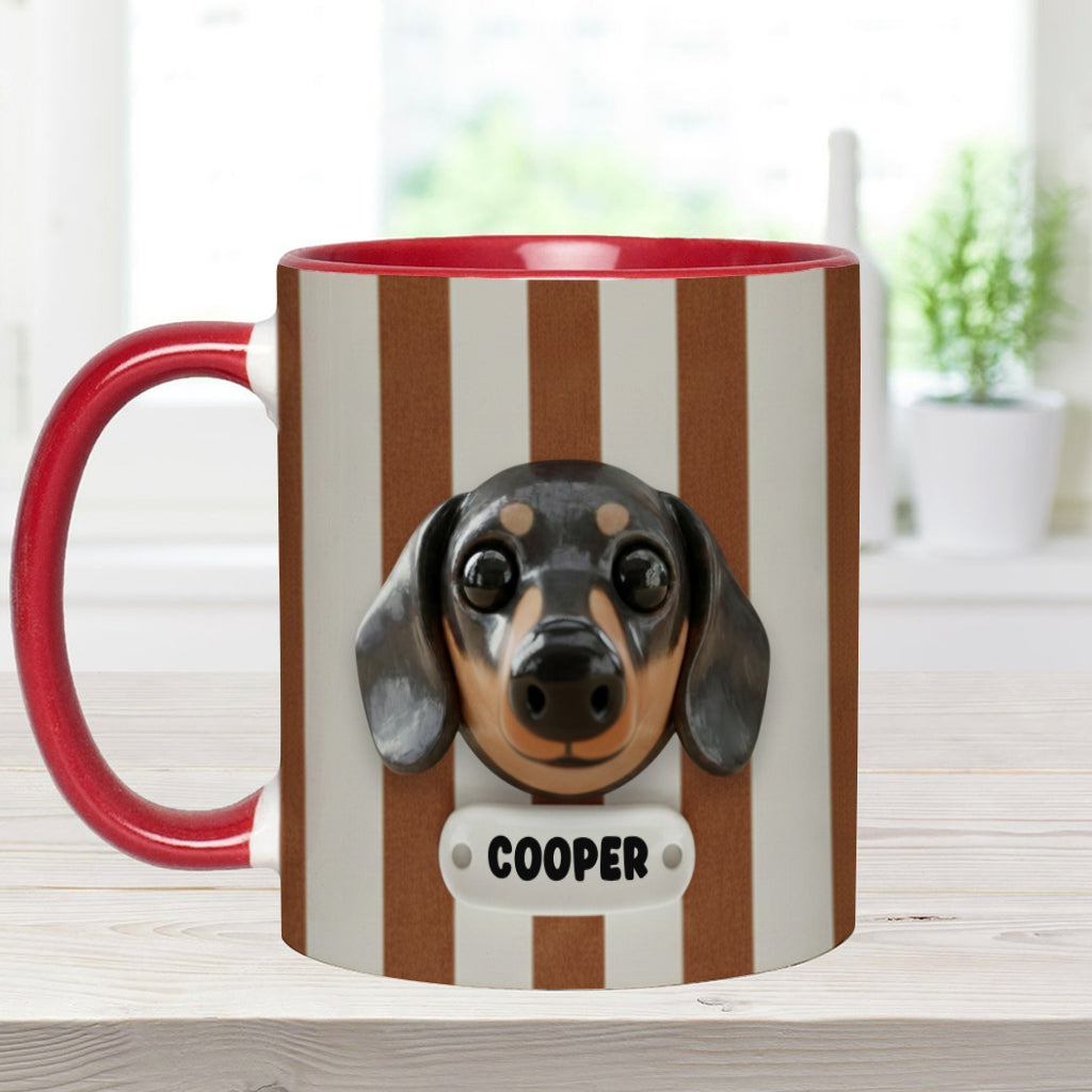 Beautiful Animals - Personalized Dog Accent Mug
