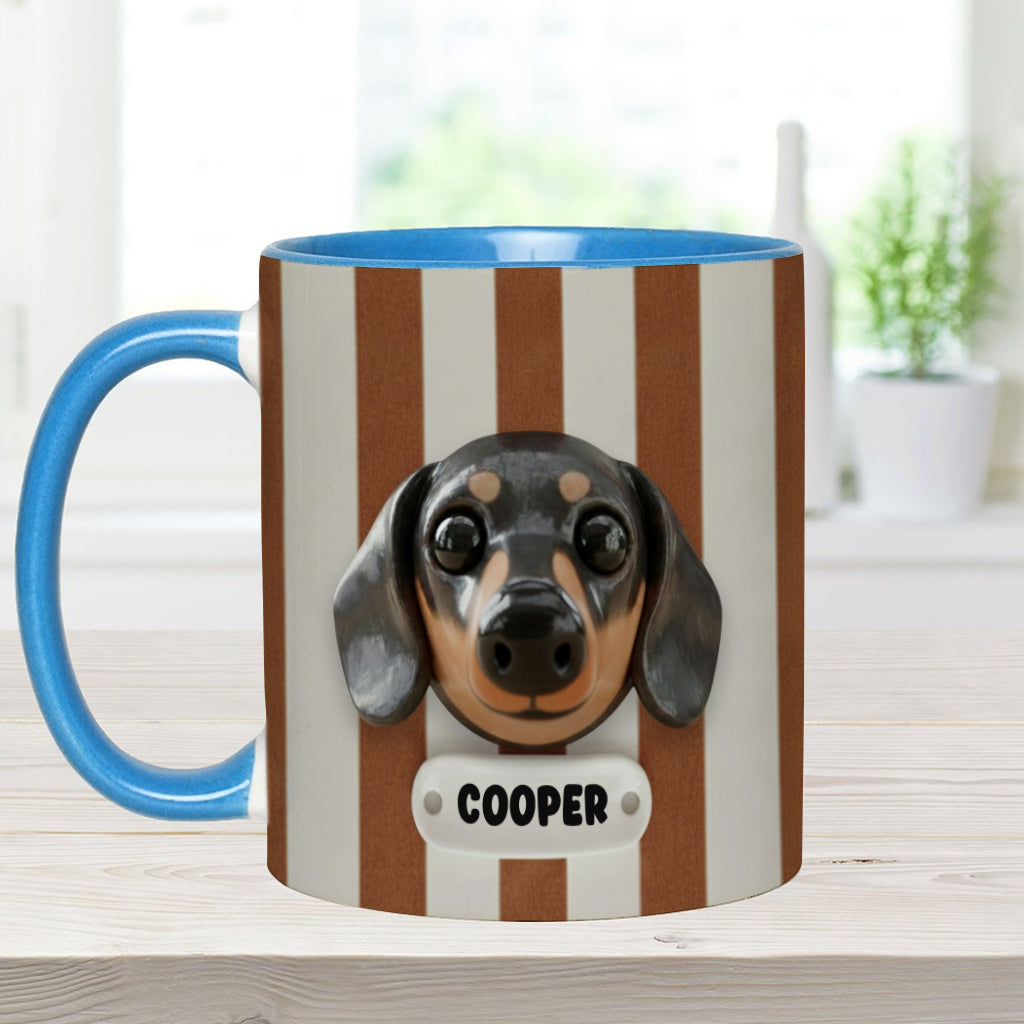 Beautiful Animals - Personalized Dog Accent Mug