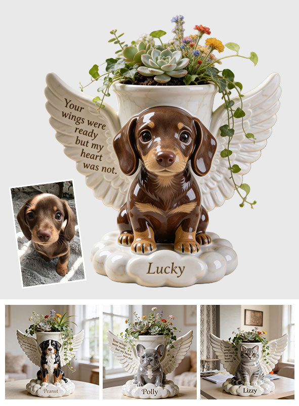Custom Any Pet Photo - Personalized Pet Acrylic Pot