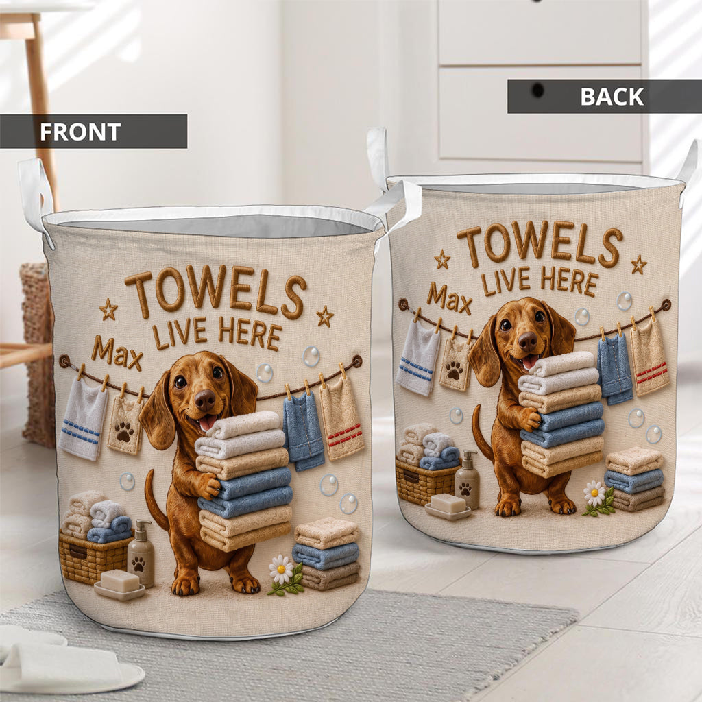 Gift for Pet Owner - Personalized Dog Storage Basket