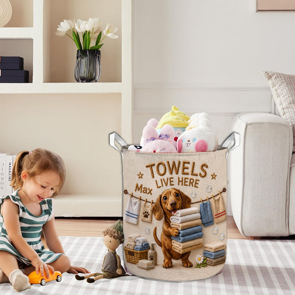 Gift for Pet Owner - Personalized Dog Storage Basket