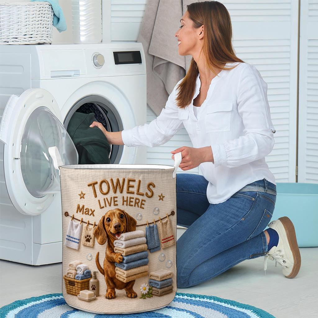 Gift for Pet Owner - Personalized Dog Storage Basket