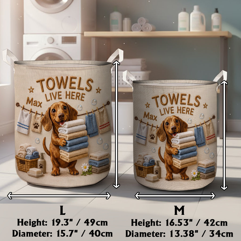 Gift for Pet Owner - Personalized Dog Storage Basket