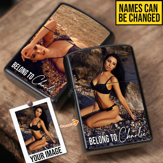 Briquet personnalisé pour couple « Belle Fille »