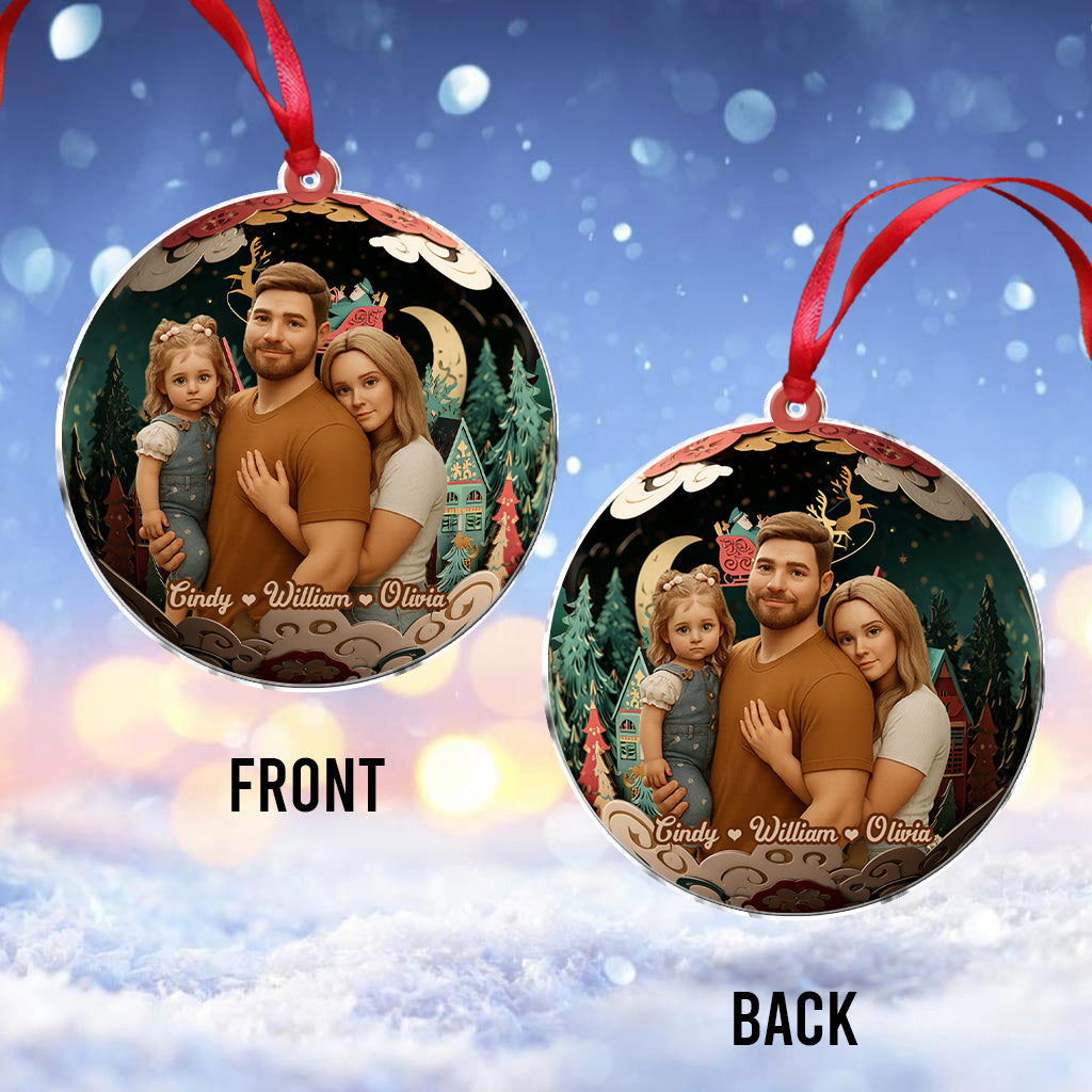 C'est nous - Ornement familial personnalisé