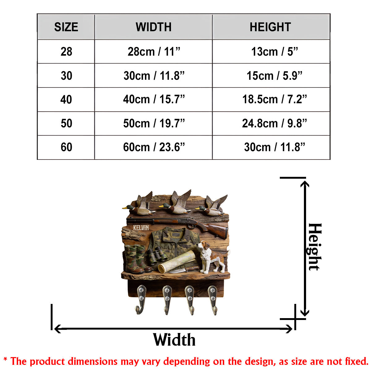 Chasse au canard - Support de chasse suspendu personnalisé et sur mesure