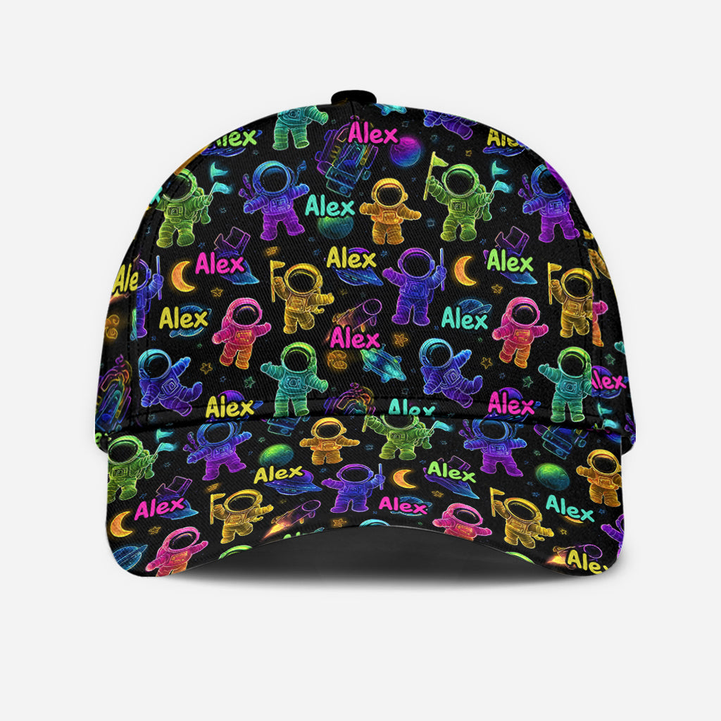 Casquette classique personnalisée pour enfant, idéale pour les sorties en plein air, motif astronaute.