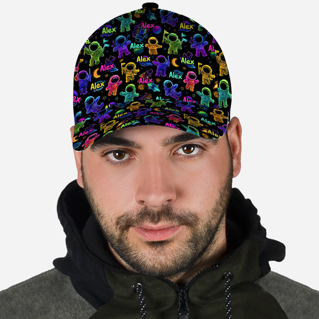 Casquette classique personnalisée pour enfant, idéale pour les sorties en plein air, motif astronaute.