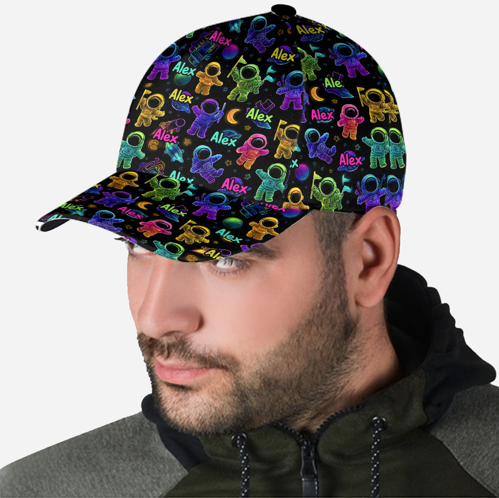 Casquette classique personnalisée pour enfant, idéale pour les sorties en plein air, motif astronaute.