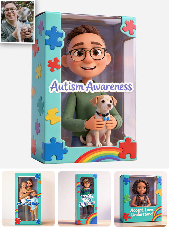 Autism Awareness - Personalized Autism Awareness Custom Shaped Acrylic Plaque