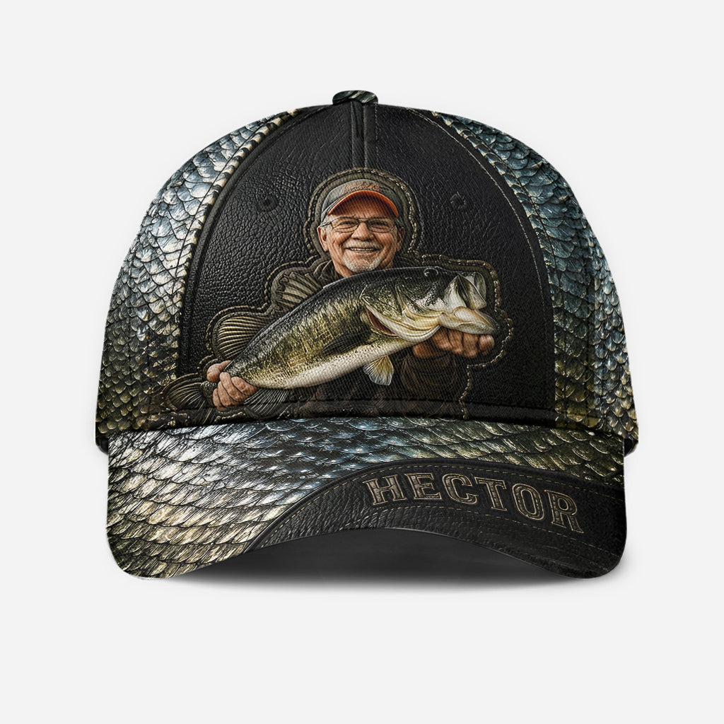 Casquette Classique de Pêche Personnalisée - Photo d'Amour
