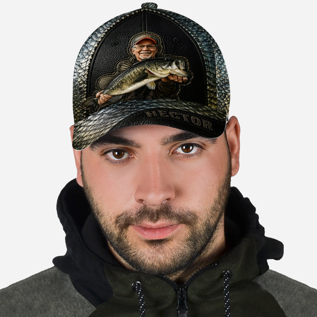 Casquette Classique de Pêche Personnalisée - Photo d'Amour