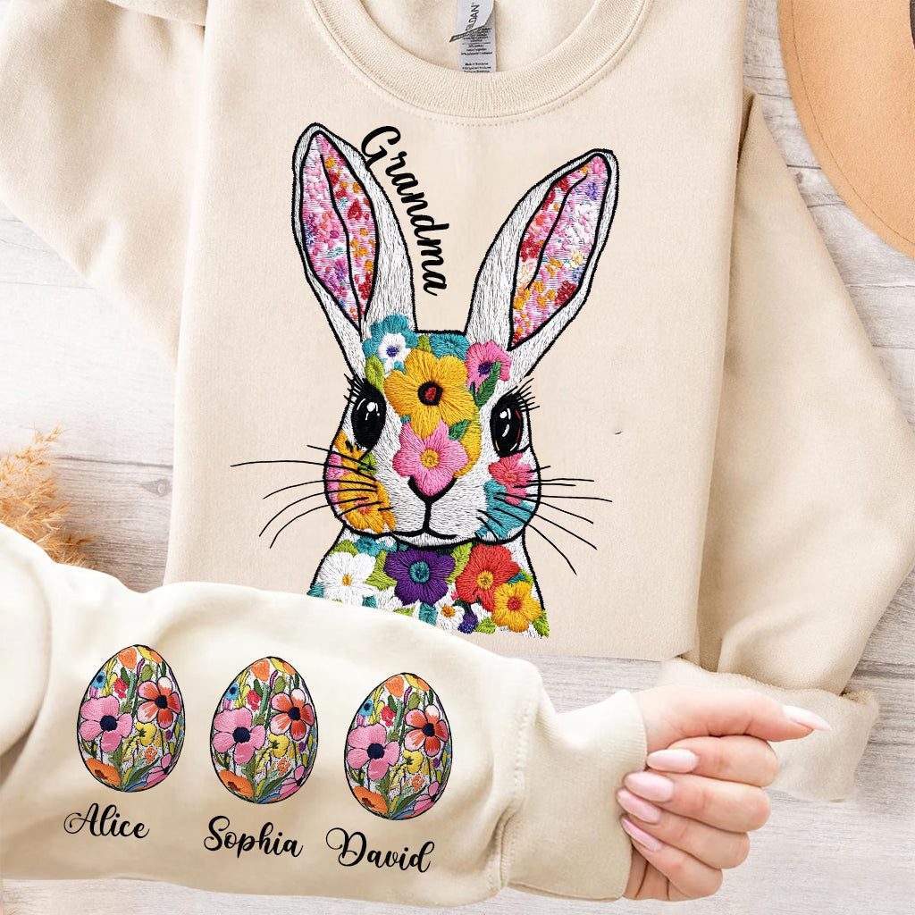 Cadeau « Lapin de maman » pour maman, grand-mère… - T-shirt personnalisé « Maman »