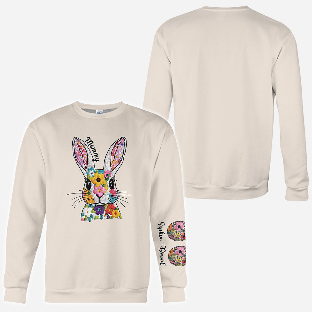 Cadeau « Lapin de maman » pour maman, grand-mère… - T-shirt personnalisé « Maman »