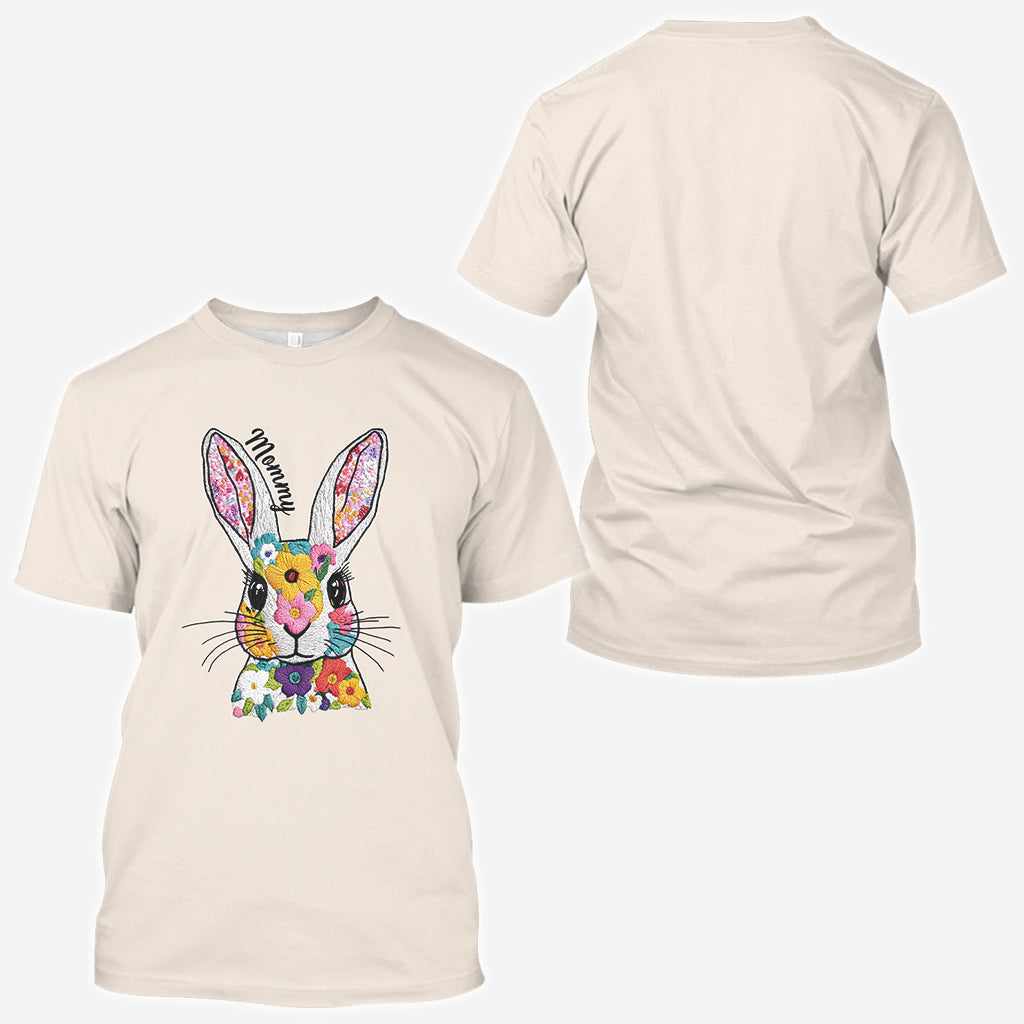 Cadeau « Lapin de maman » pour maman, grand-mère… - T-shirt personnalisé « Maman »