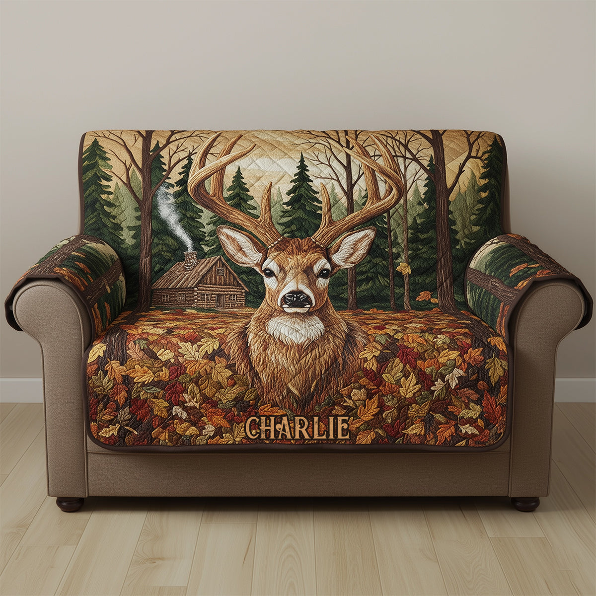 Housse de canapé personnalisée Strong Deer - Chasse
