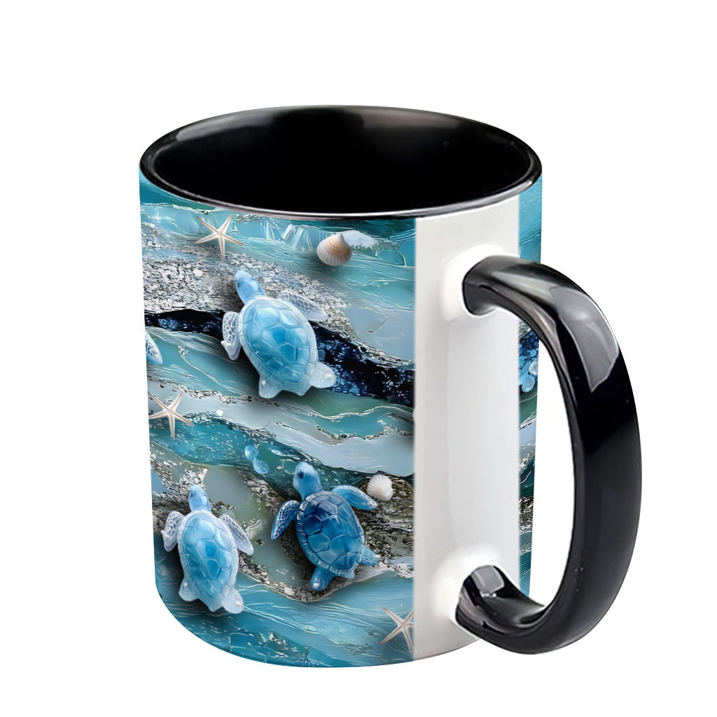 Mug personnalisé « J’adore les tortues »