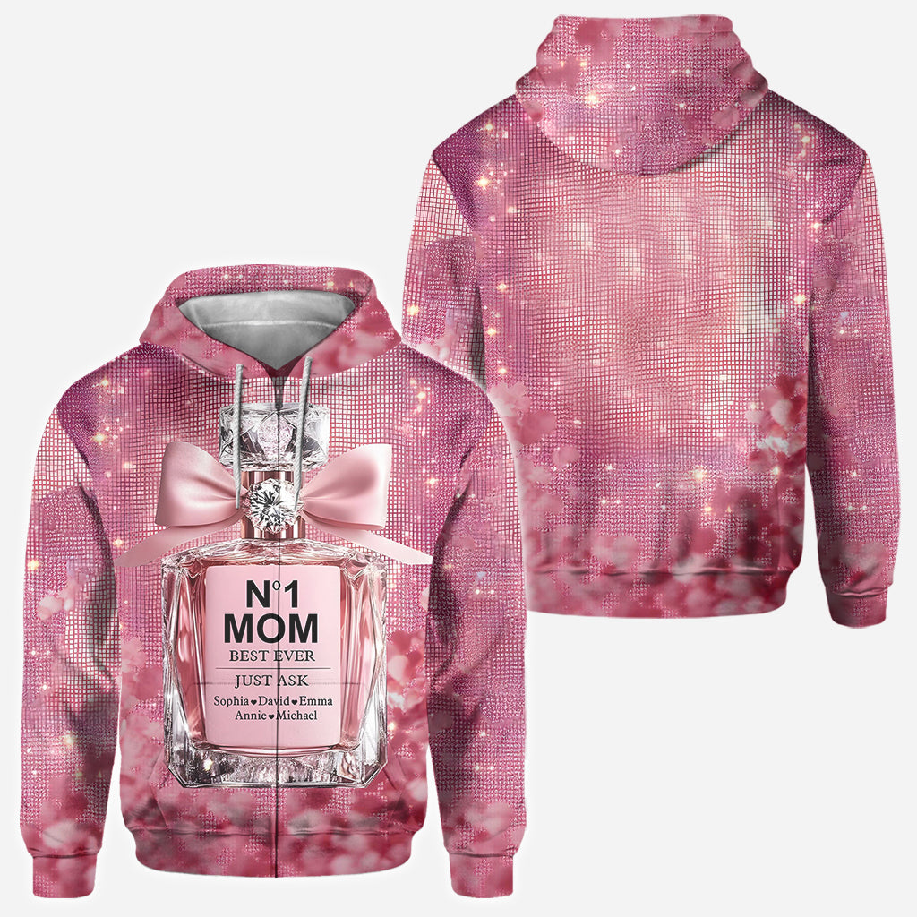 No1 Mom Ever - Personalized Mother All Over Shirt