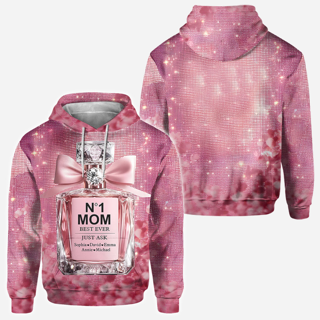 No1 Mom Ever - Personalized Mother All Over Shirt