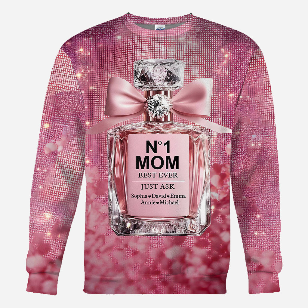 No1 Mom Ever - Personalized Mother All Over Shirt