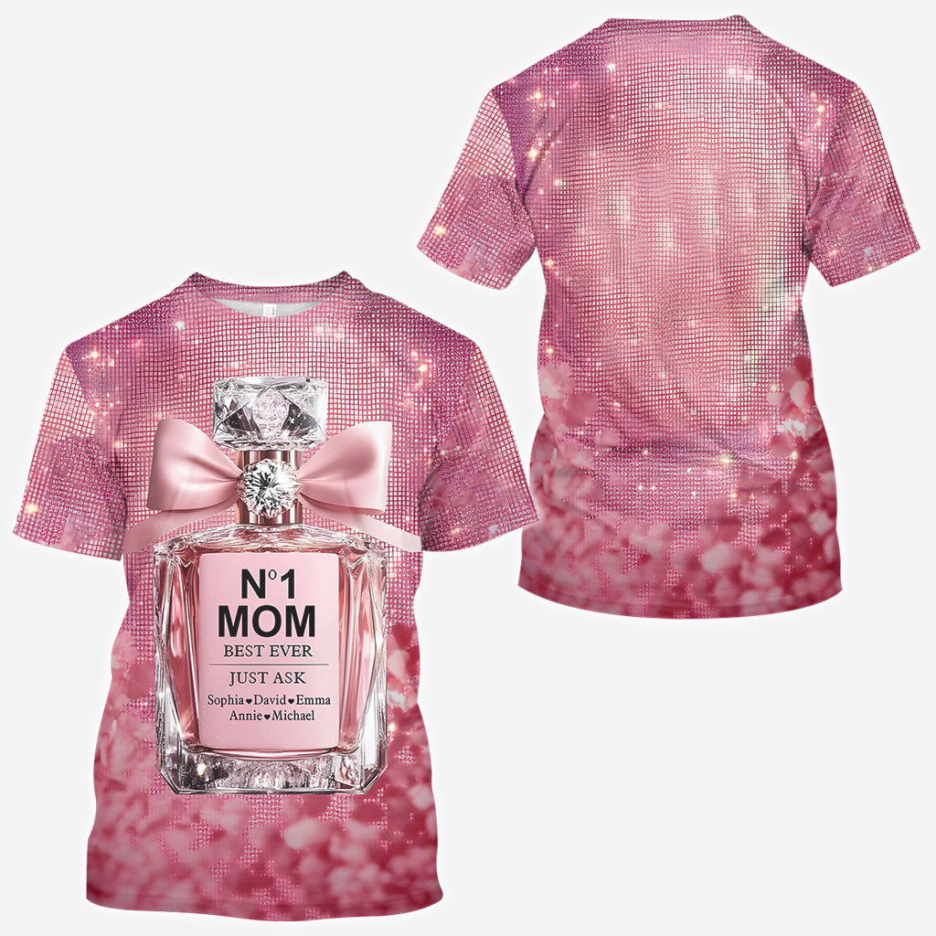 No1 Mom Ever - Personalized Mother All Over Shirt