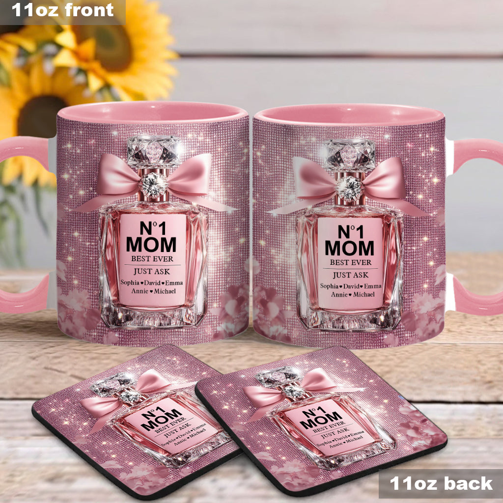 No1 Mom Ever - Personalized Mother Accent Mug
