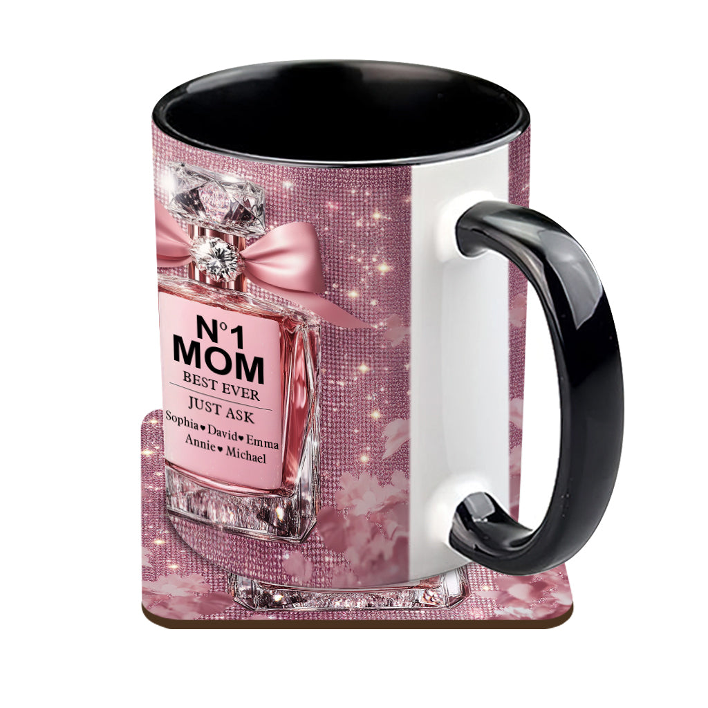 No1 Mom Ever - Personalized Mother Accent Mug