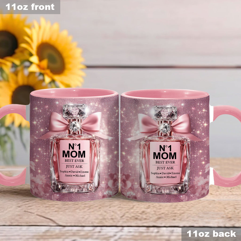No1 Mom Ever - Personalized Mother Accent Mug
