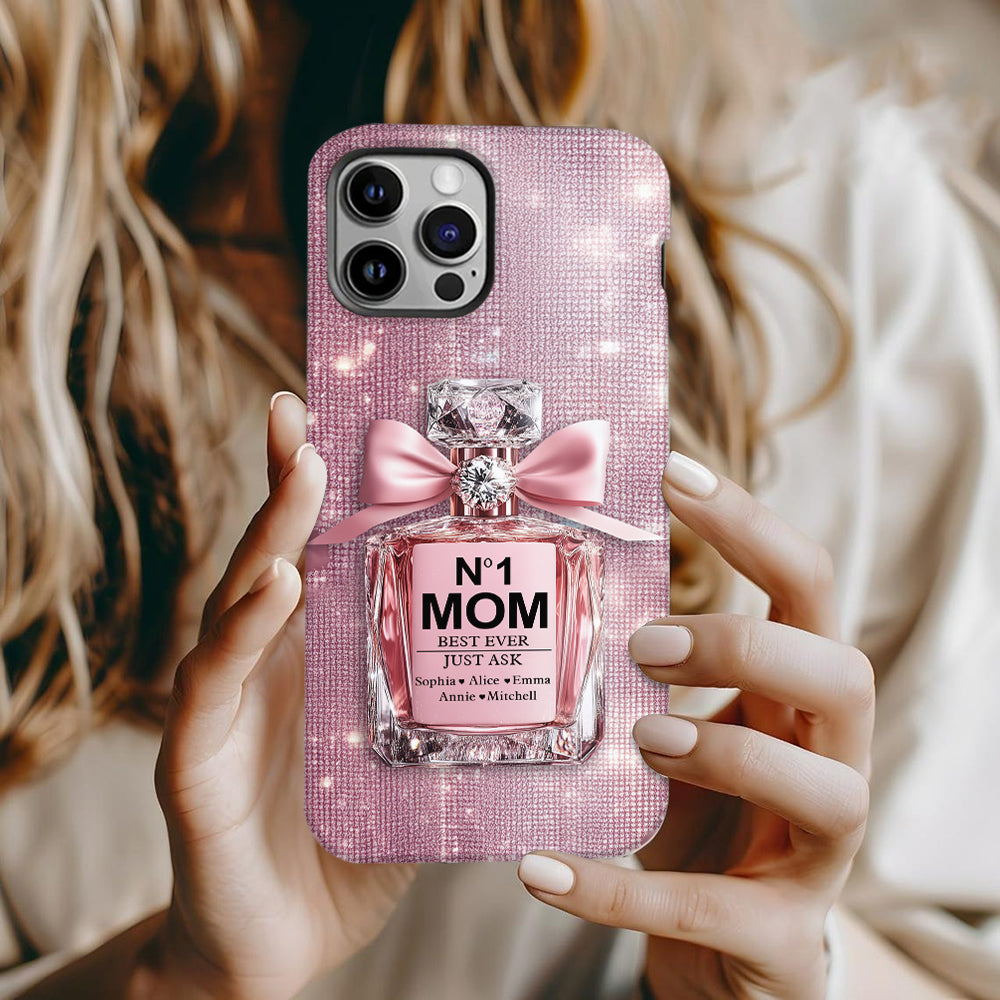 No1 Mom Ever - Personalized Mother Full Print Phone Case