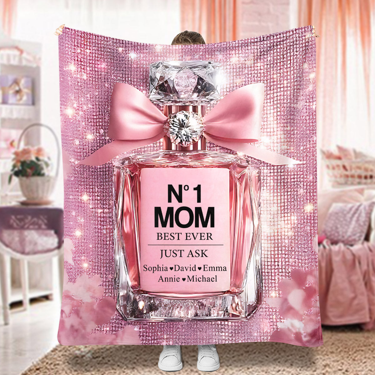 Meilleure maman du monde - Couverture personnalisée pour maman