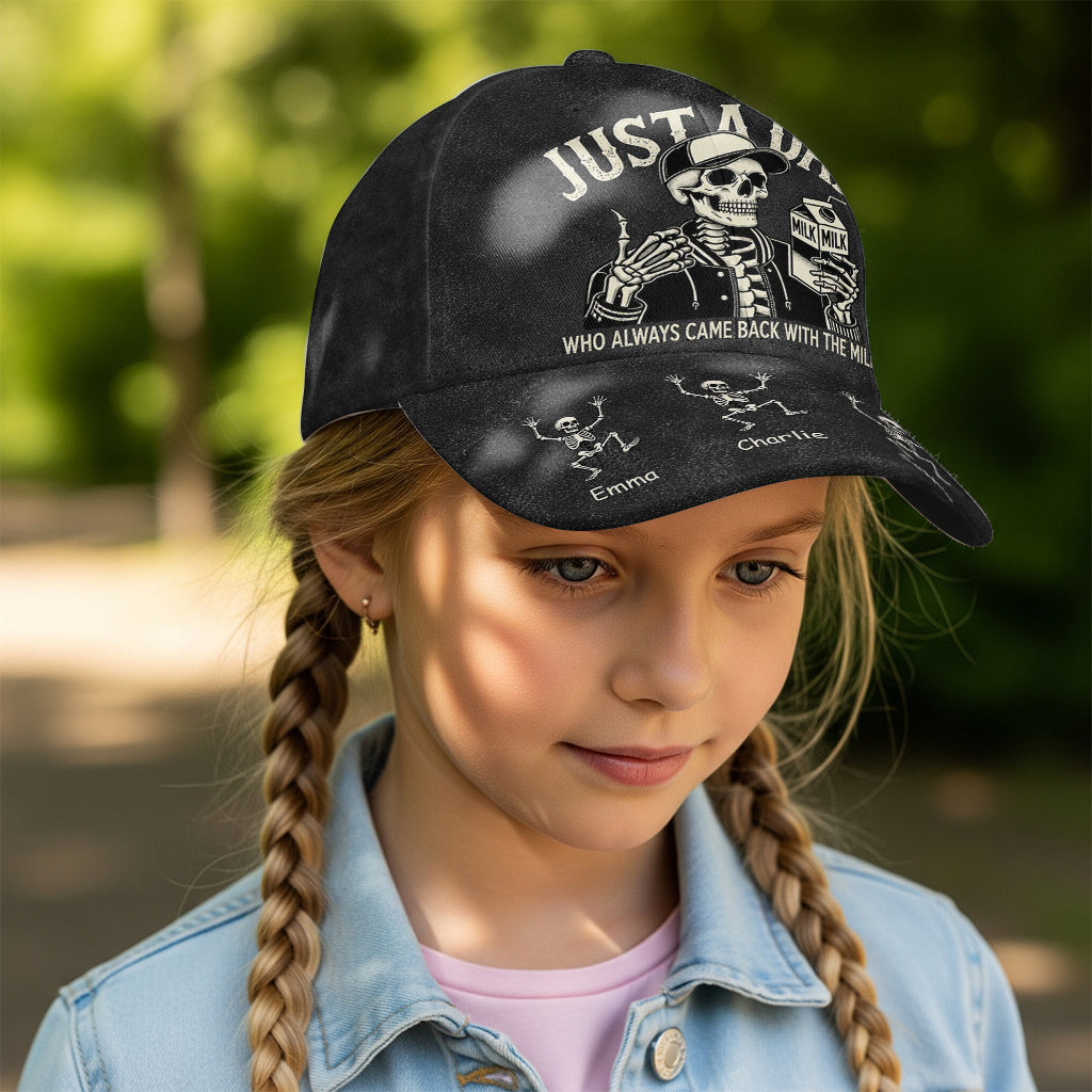 Un Papa Qui Ramène Toujours Du Lait - Casquette Classique Personnalisée