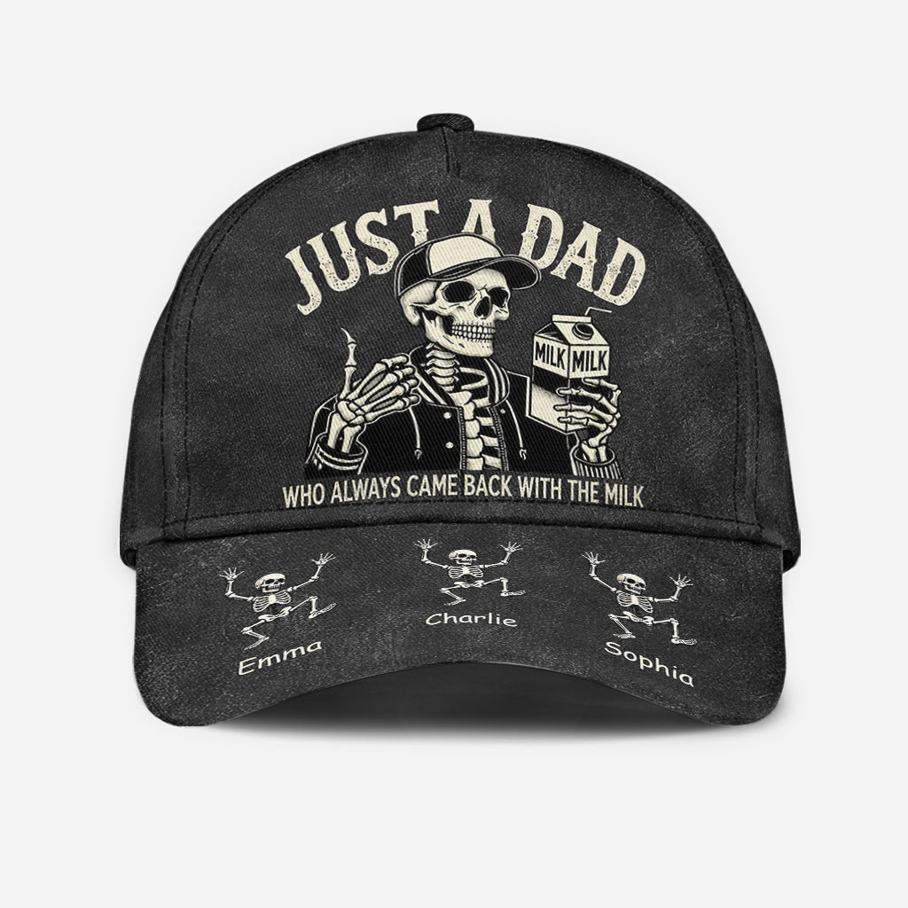 Un Papa Qui Ramène Toujours Du Lait - Casquette Classique Personnalisée