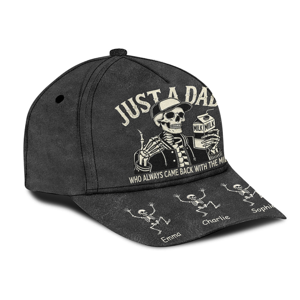 Un Papa Qui Ramène Toujours Du Lait - Casquette Classique Personnalisée