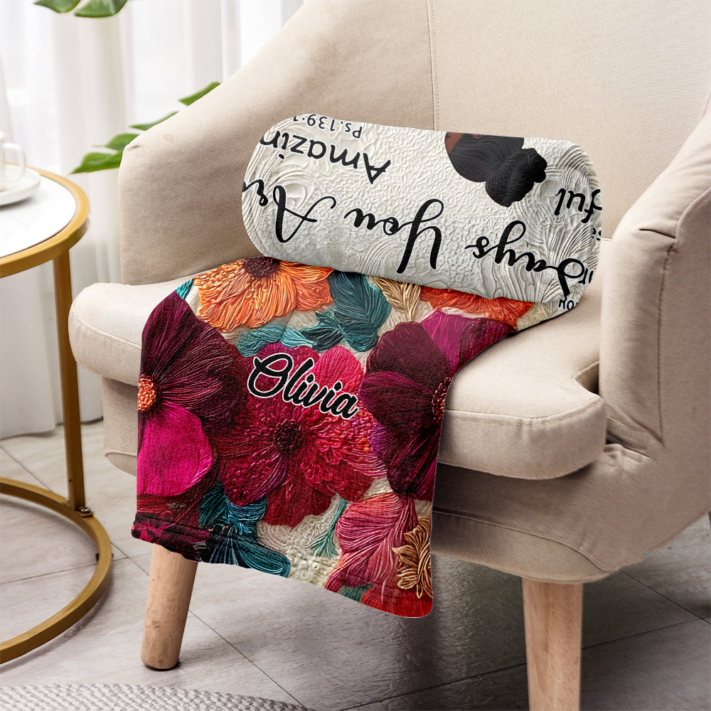 Dieu dit que tu es - Couverture afro-américaine personnalisée