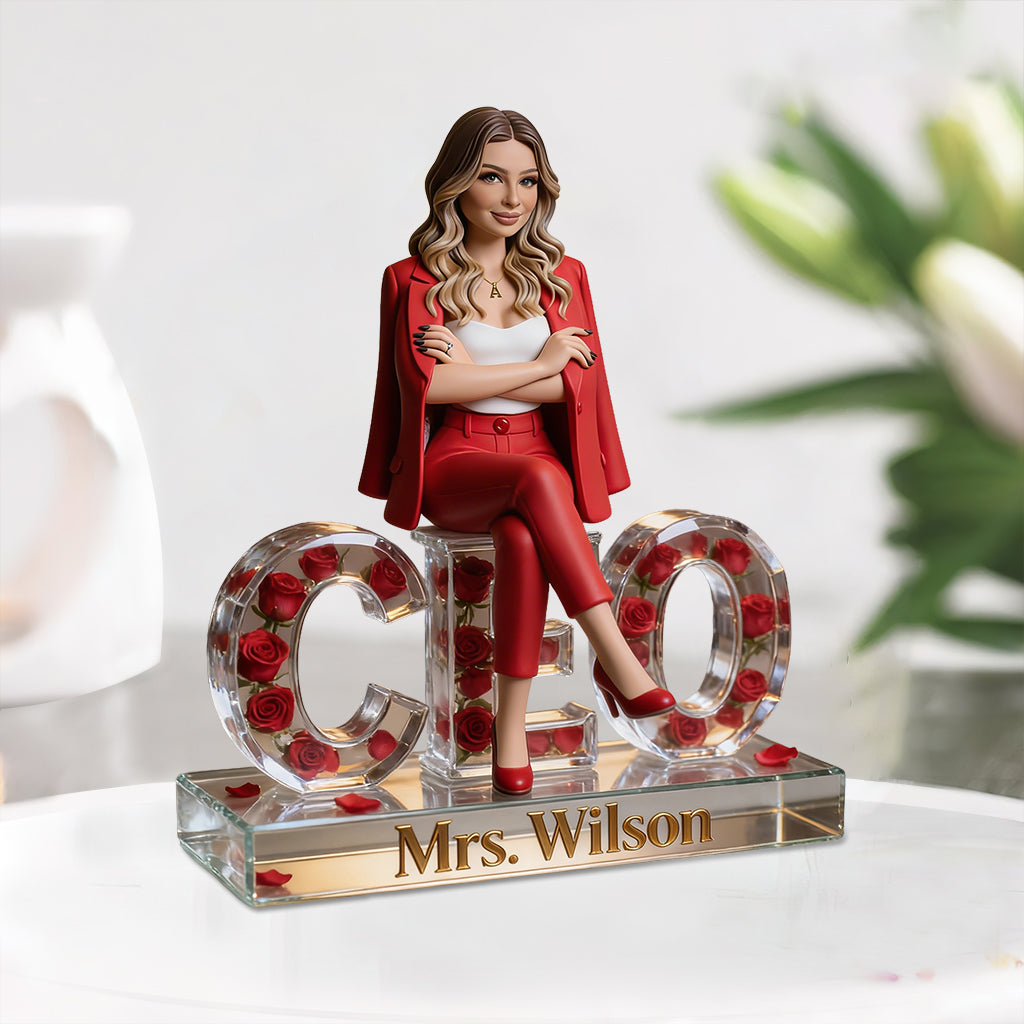 Custom Any Photo - Personalized Colleague Custom Shaped Acrylic Plaque