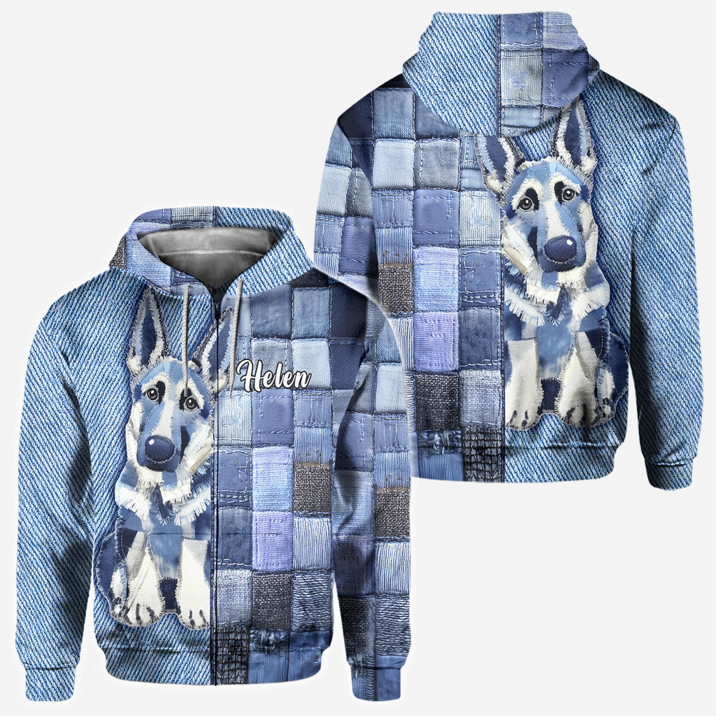 Love German Shepherds - Personalized Dog All Over Shirt