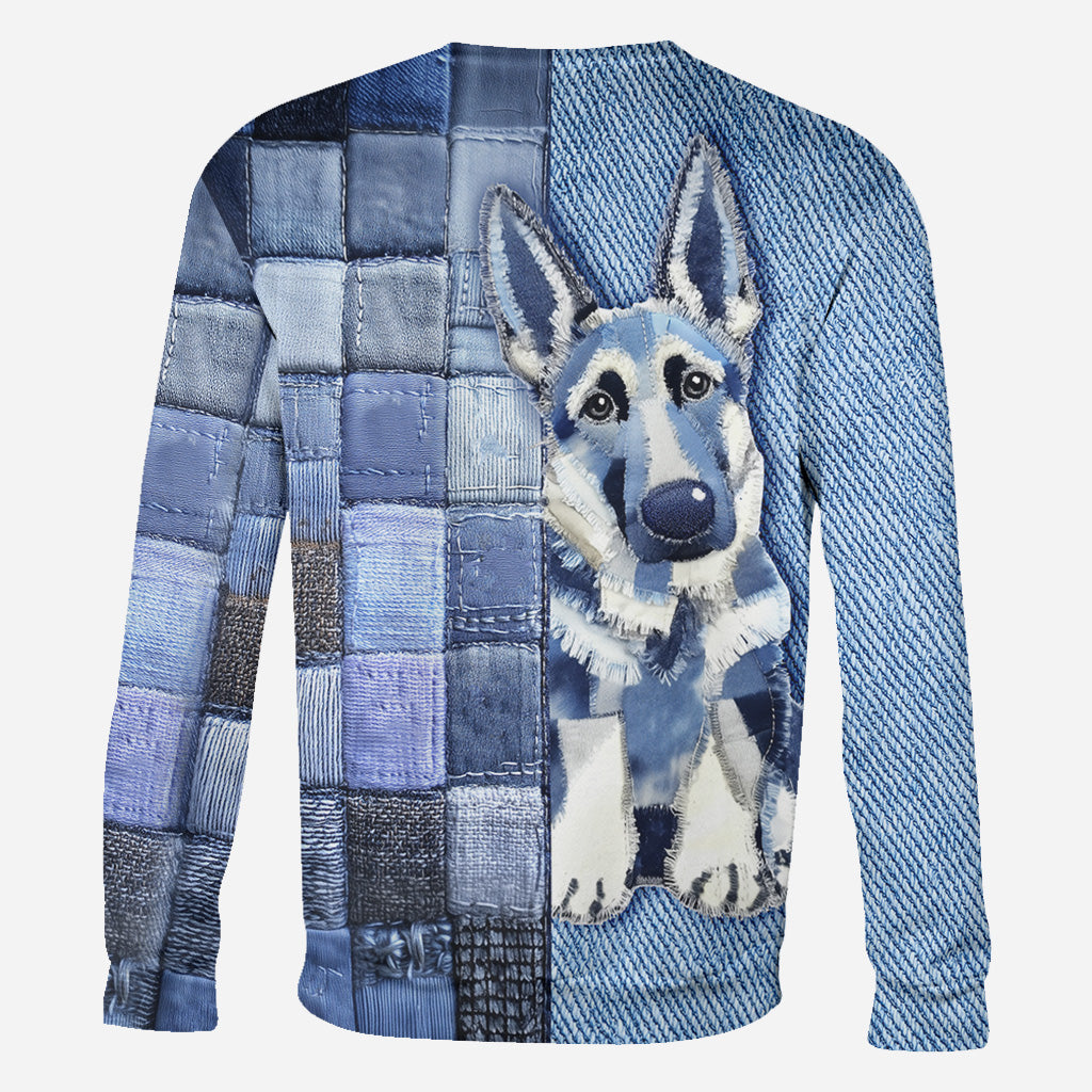 Love German Shepherds - Personalized Dog All Over Shirt