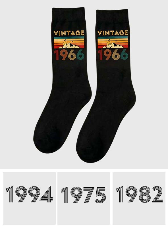 Birthday Gift - Personalized Birthday Socks