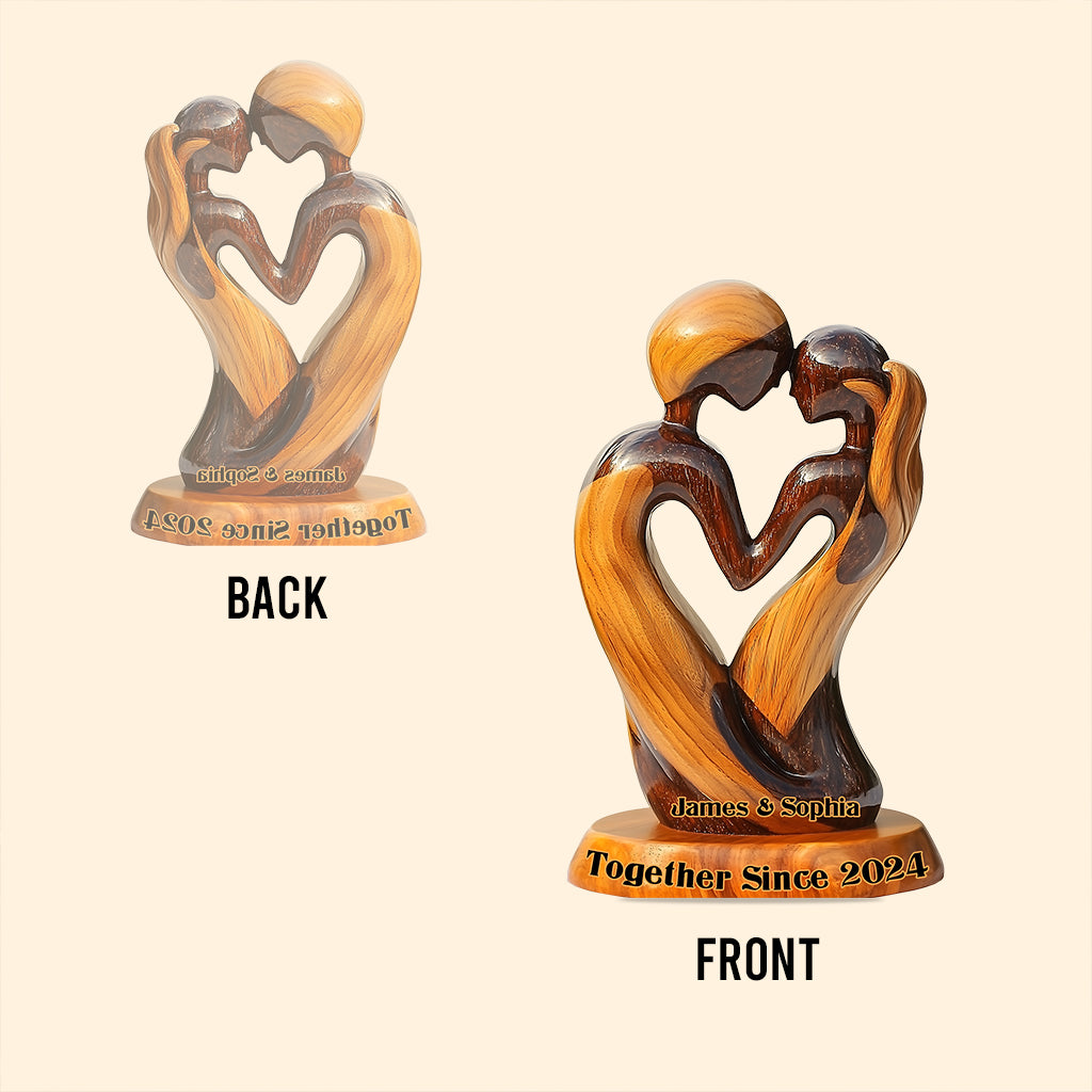 You And Me We Got This - Personalized Couple Custom Shaped Acrylic Plaque