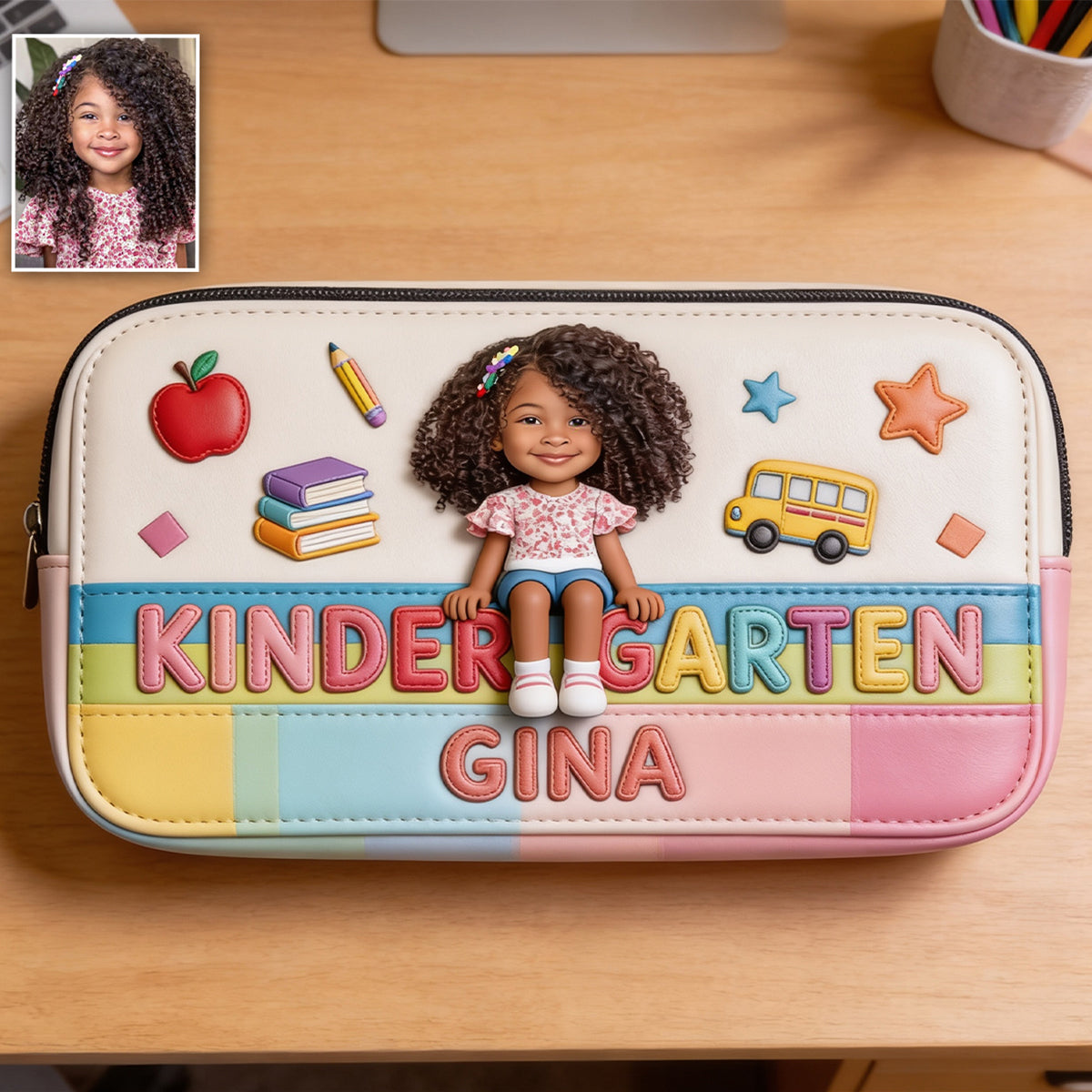 Back to School - Personalized Kid Pencil Case