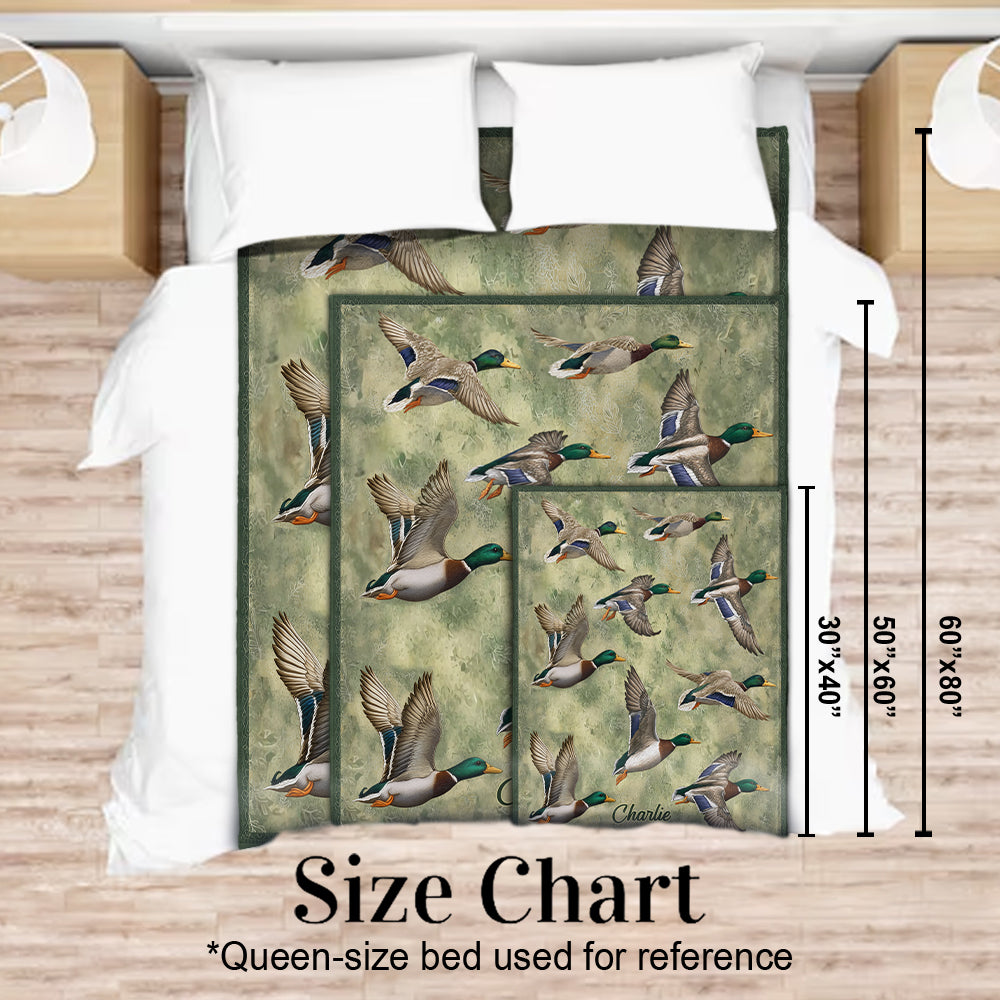 Couverture de chasse personnalisée pour la chasse au canard