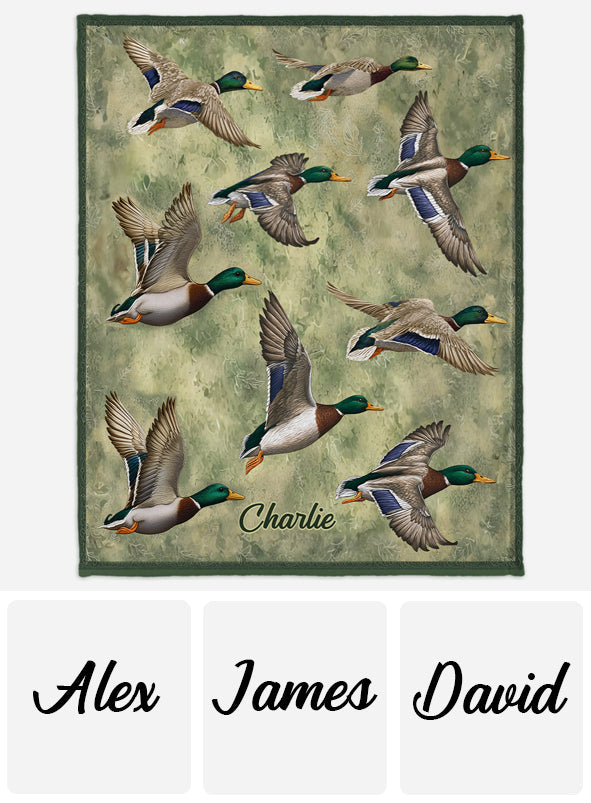 Couverture de chasse personnalisée pour la chasse au canard