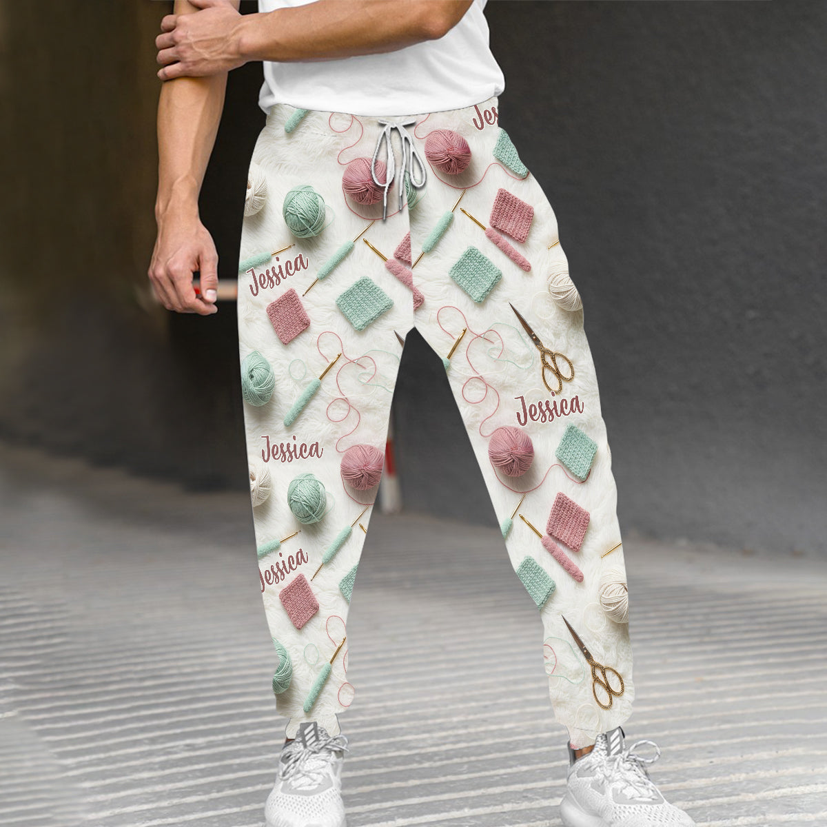 Love Crochet - Personalized Crocheting Unisex Sweatpants