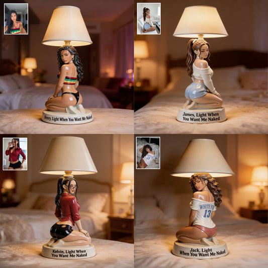 Lumière Quand Tu Me Manques - Lampe de Nuit LED Acrylique Personnalisée