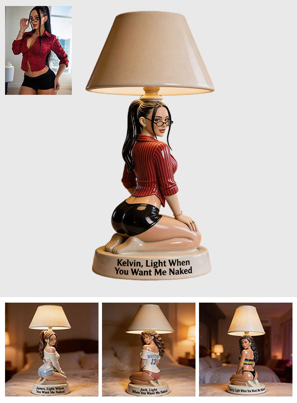 Lumière Quand Tu Me Manques - Lampe de Nuit LED Acrylique Personnalisée