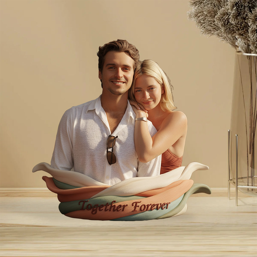 Plaque acrylique personnalisée à partir de n'importe quelle photo - Plaque acrylique personnalisée pour couple.